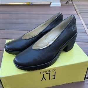 Fly London Leather Heels